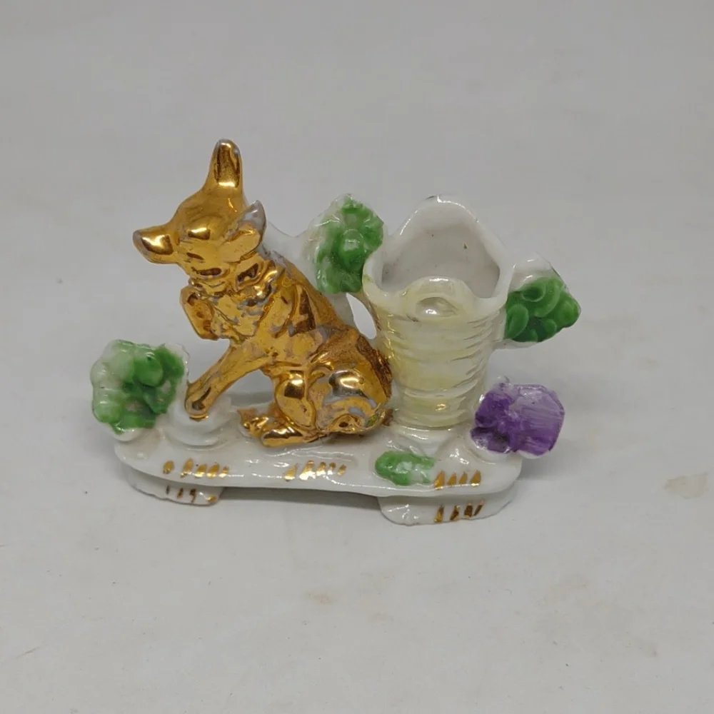 Vintage Porcelain Whimsical Figurines marked Germany #2734 2 1/2